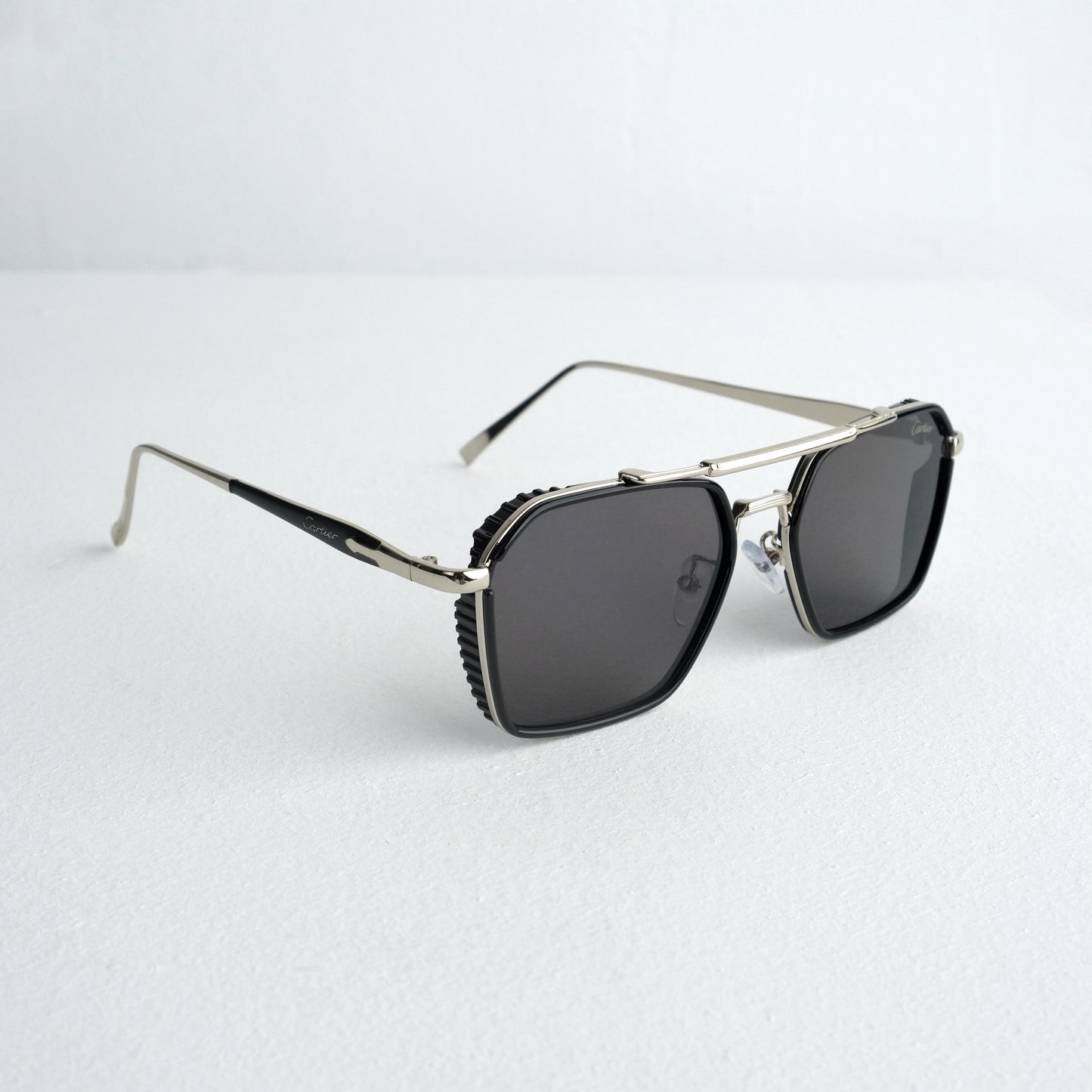 Branded metal silver c38