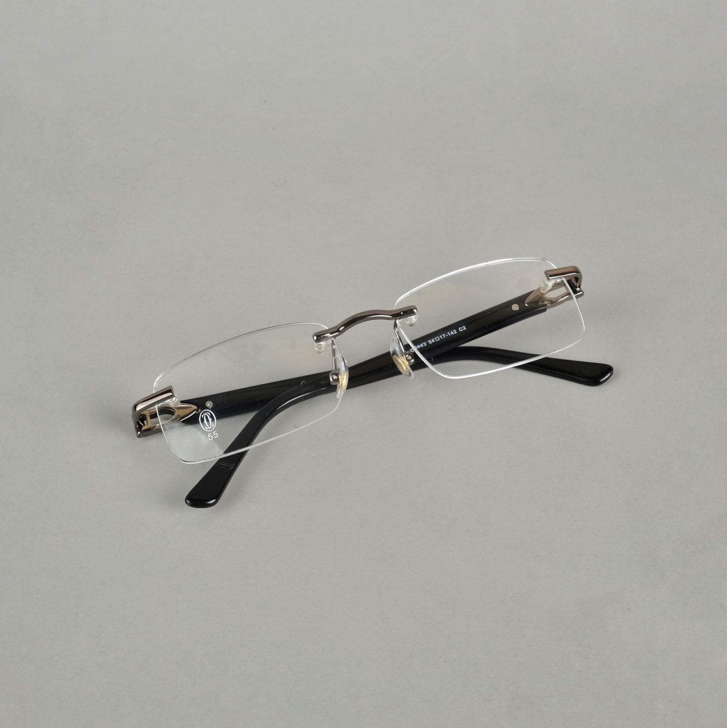 Rimless cartier frames chrome 392