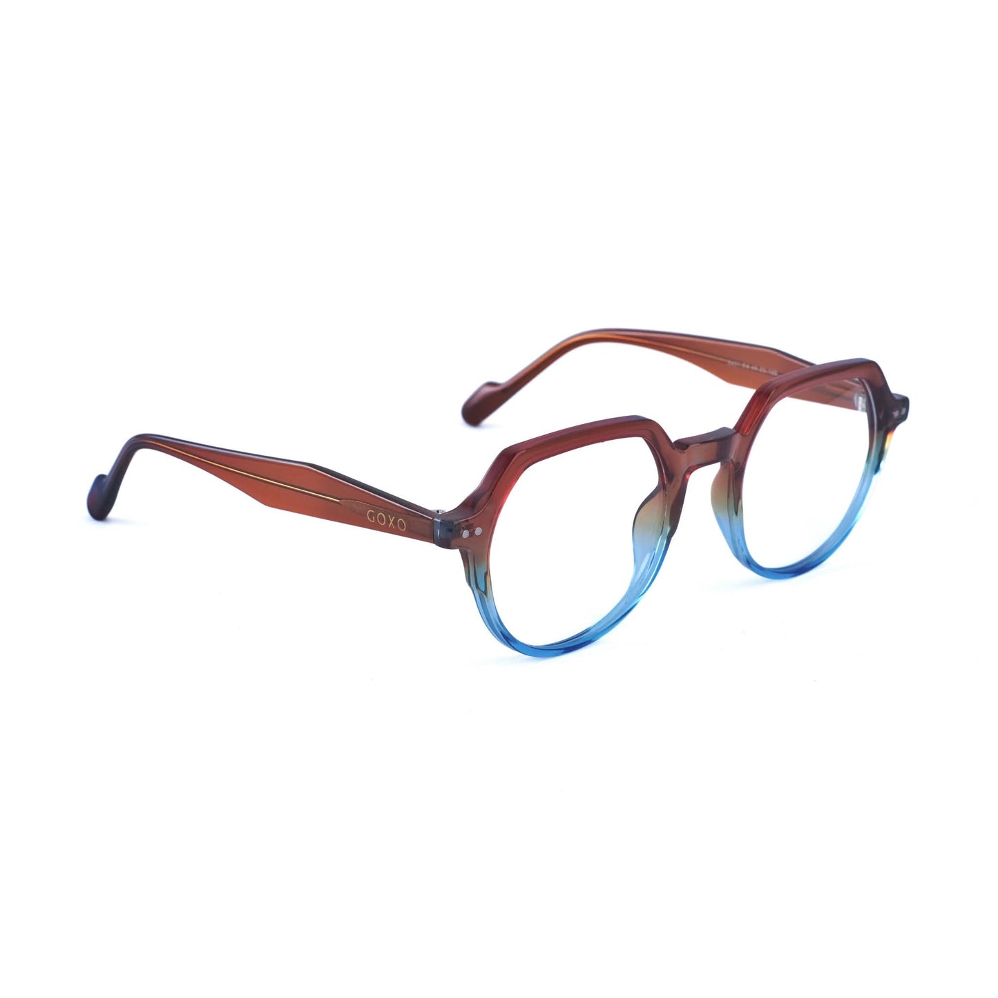 Acetate hexa-round frames 330