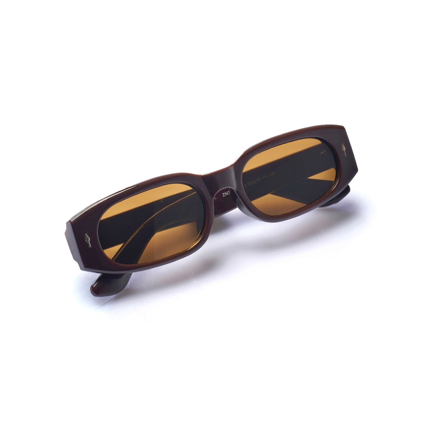 Wide geo-square brown 216