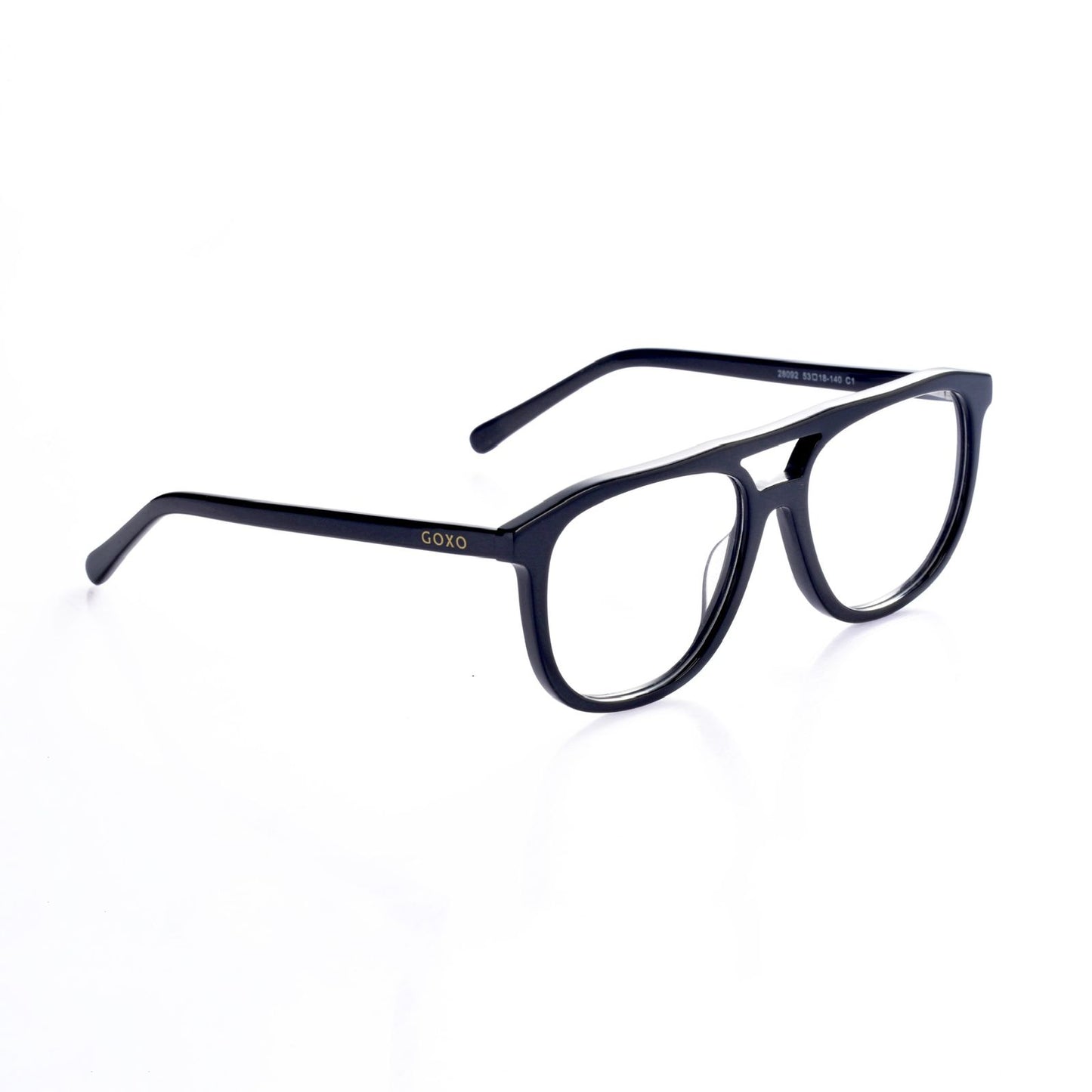 Professor aviator black frames 247