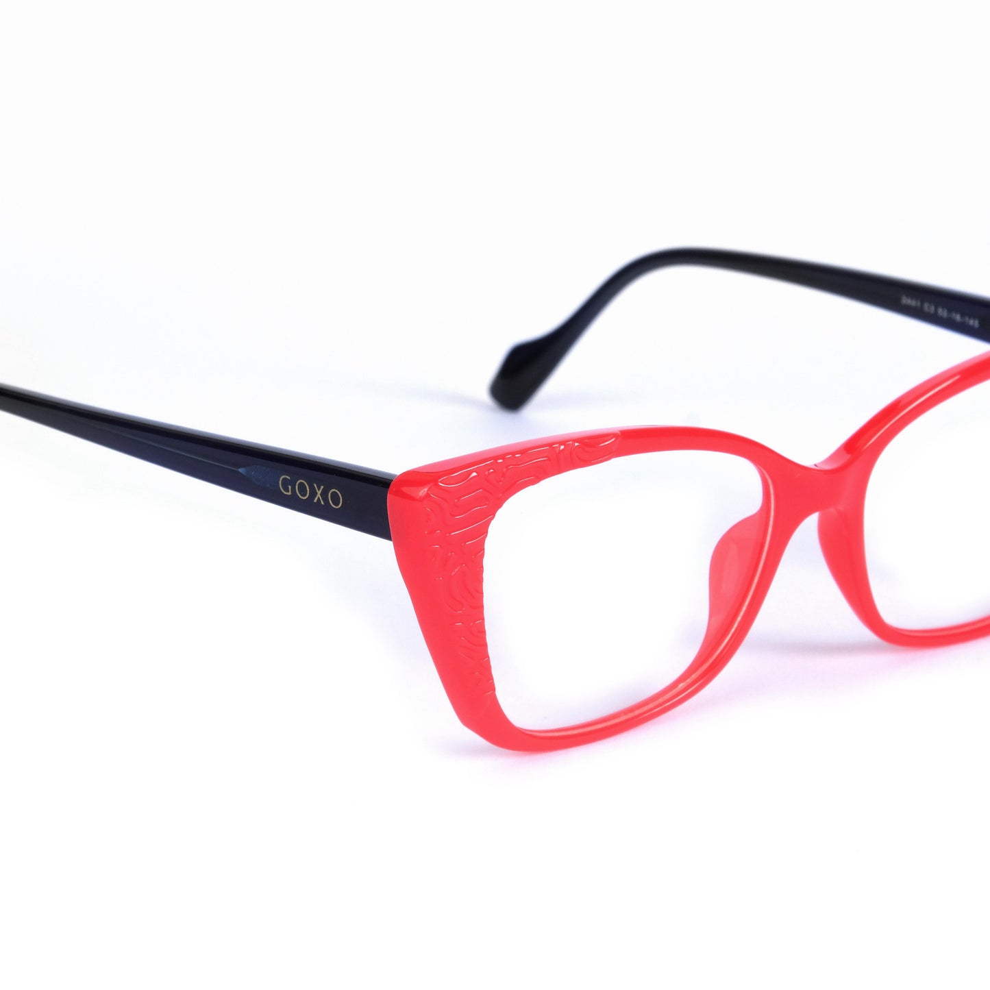 Cat eye grey-pink frames 379