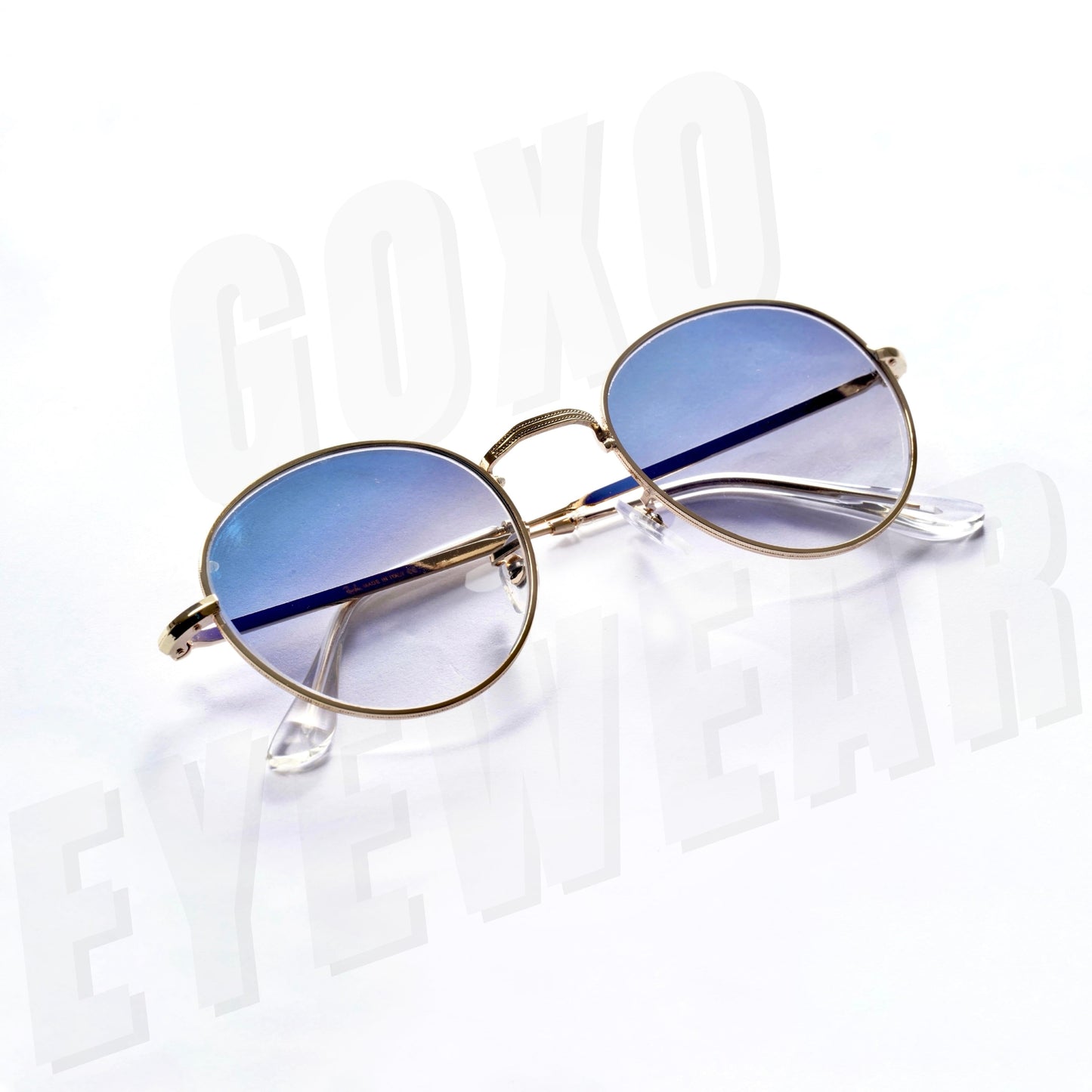 Branded round sunglass Glass Lens 277