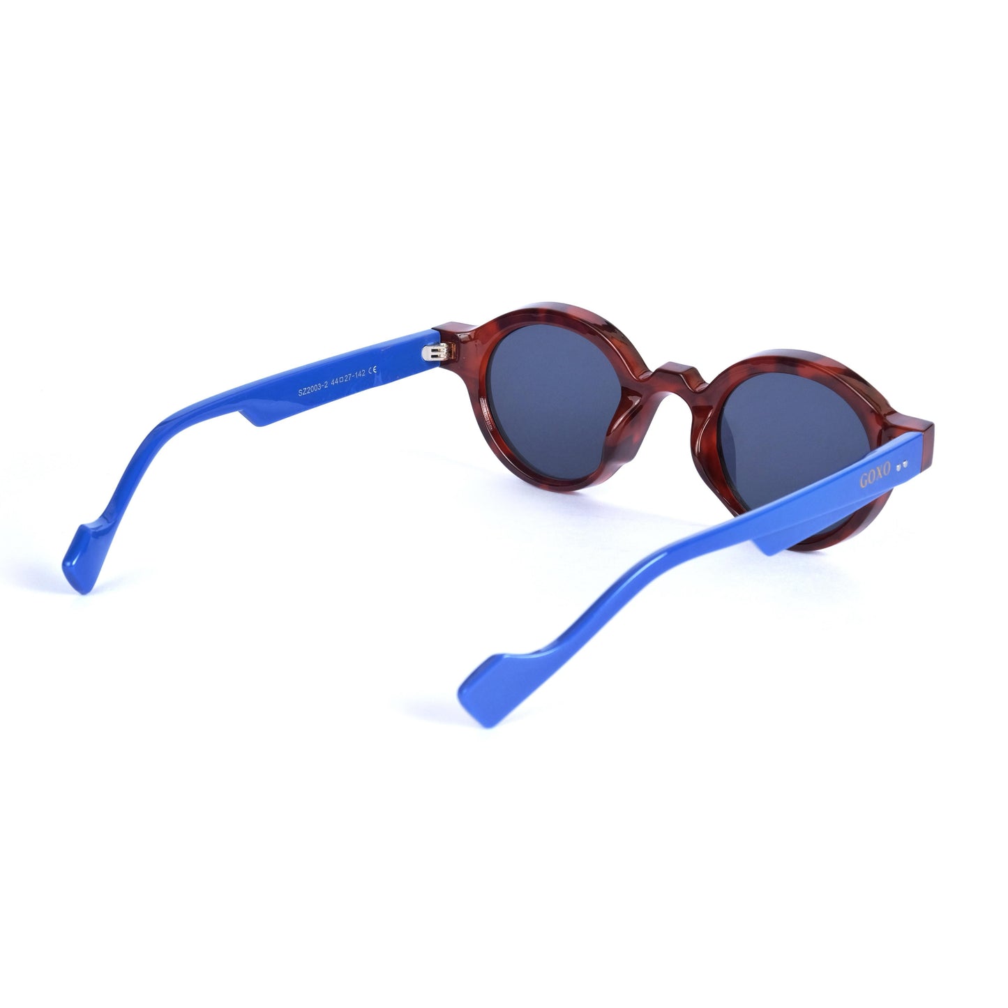 Round Blue-leo Sunglasses 300