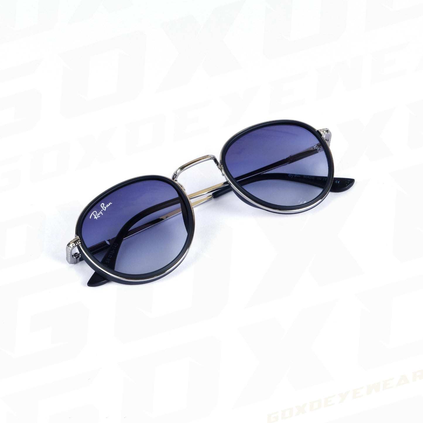 Branded Luxury Round Blue 357