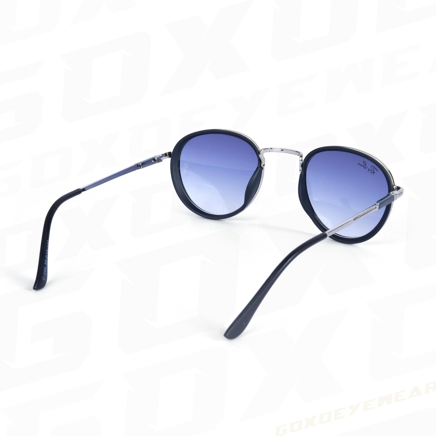 Branded Luxury Round Blue 357