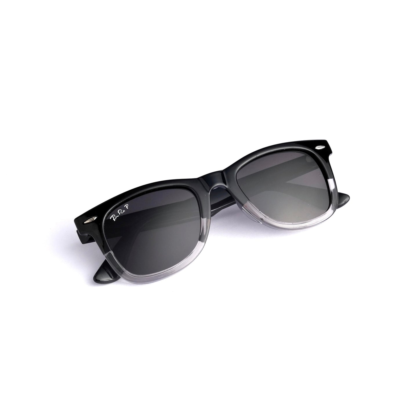 Branded dual black Wayfarer sunglass 662