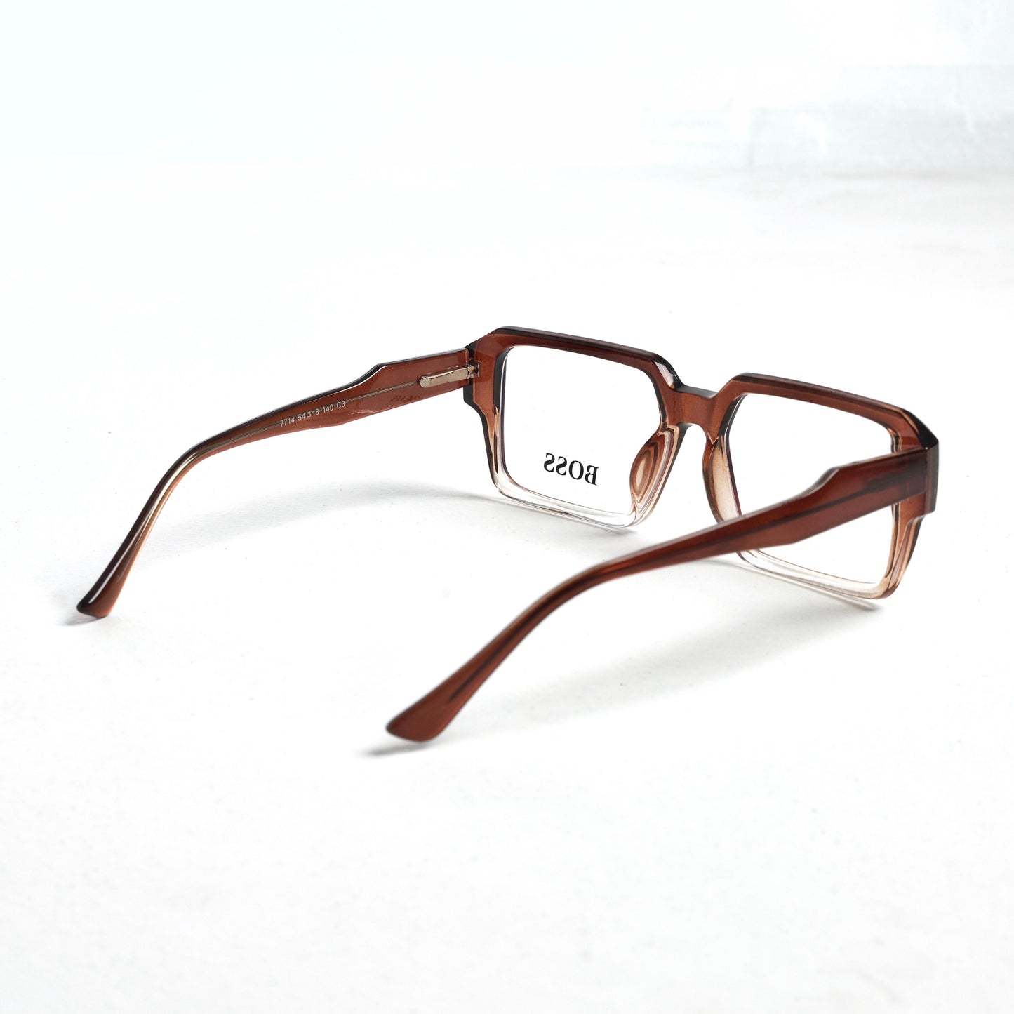Square frames brown 674