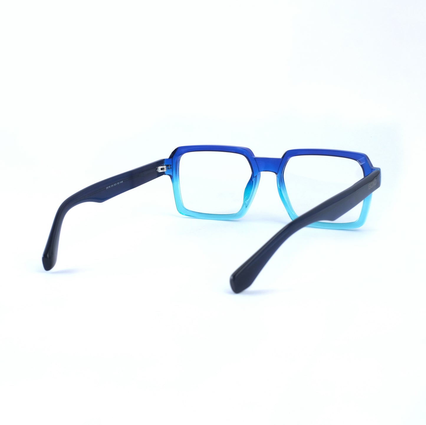 Acetate square blue frames 327