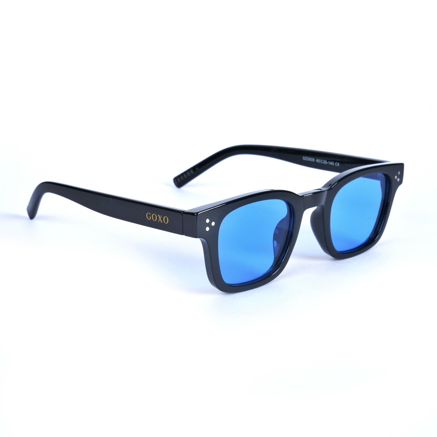 Blue shades square  345