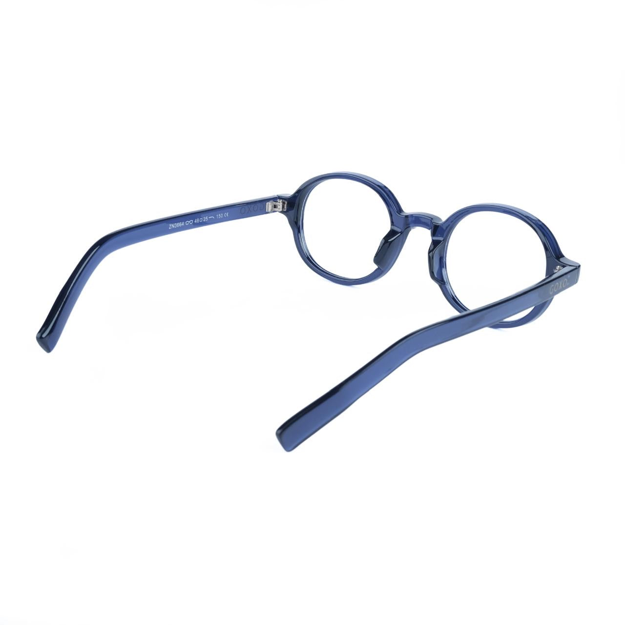 Round Blue frames 135