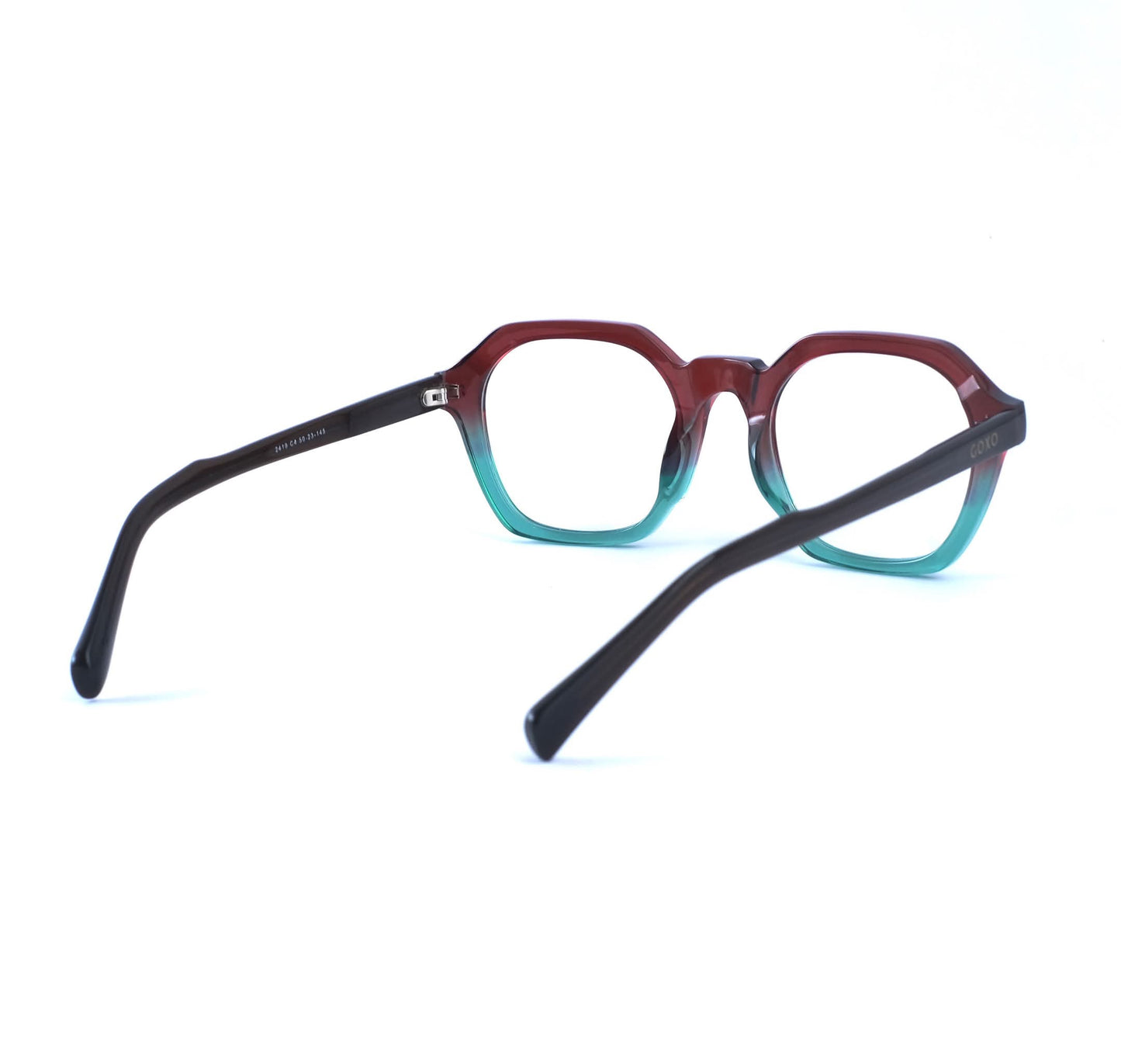 Acetate hexa-round frames 329