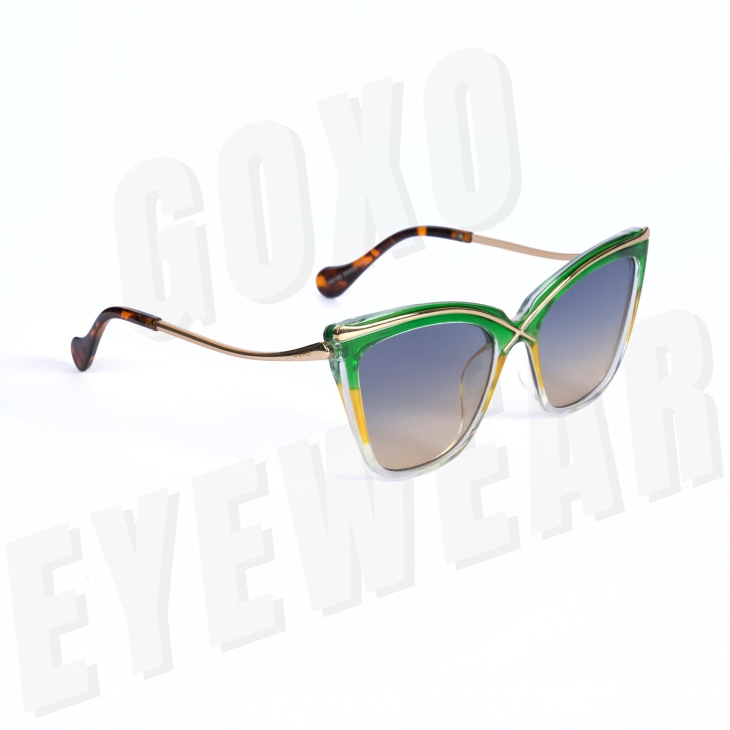Butterfly Luxury Green Sunglass 351