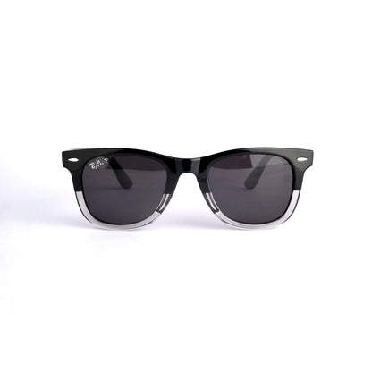 Branded  dual black Wayfarer sunglass 662