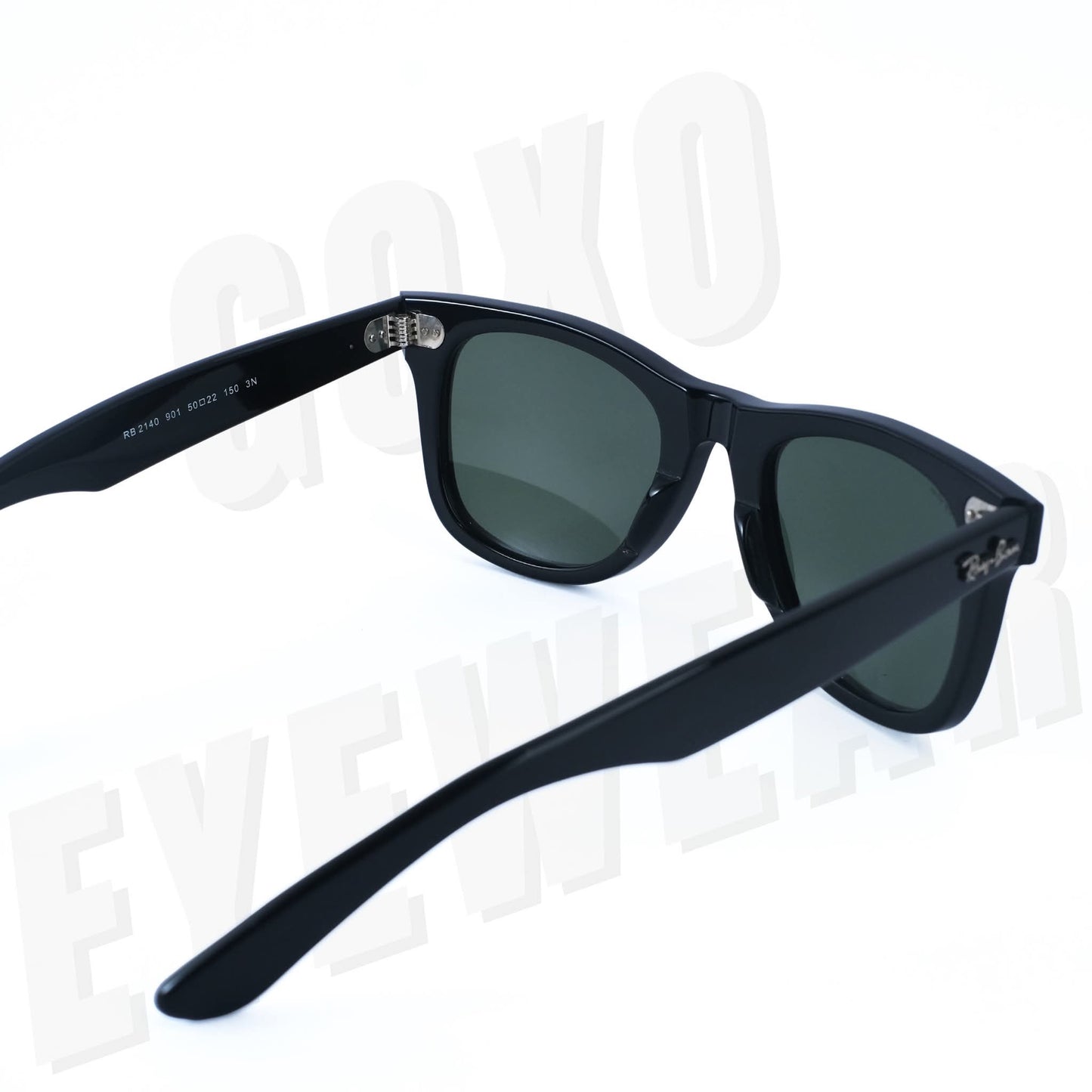 Rayban wayfarer acetate bottle green lens