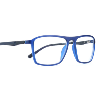 Fiber formal frame curve 2003-Blue