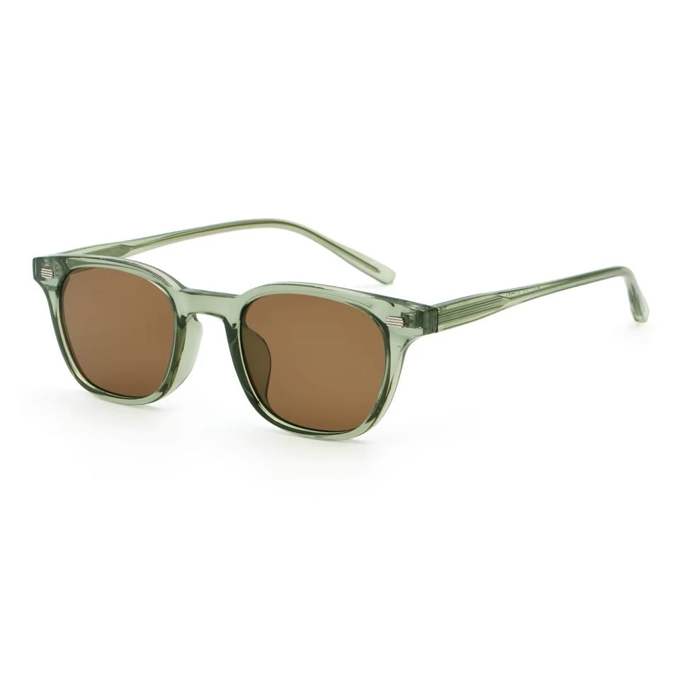 Regent wayfarer translucent green 639