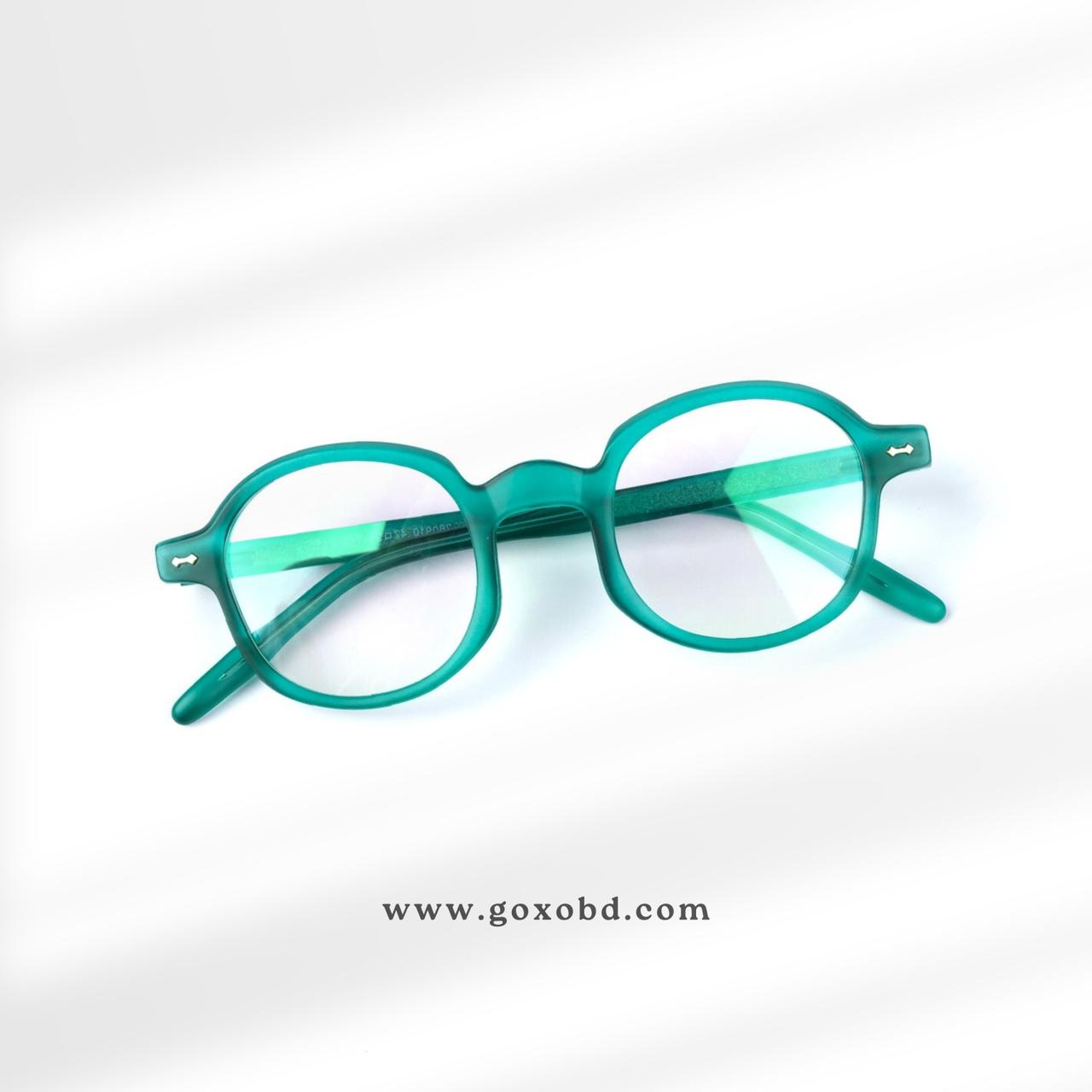 Eyeglasses-Matte Green-B42