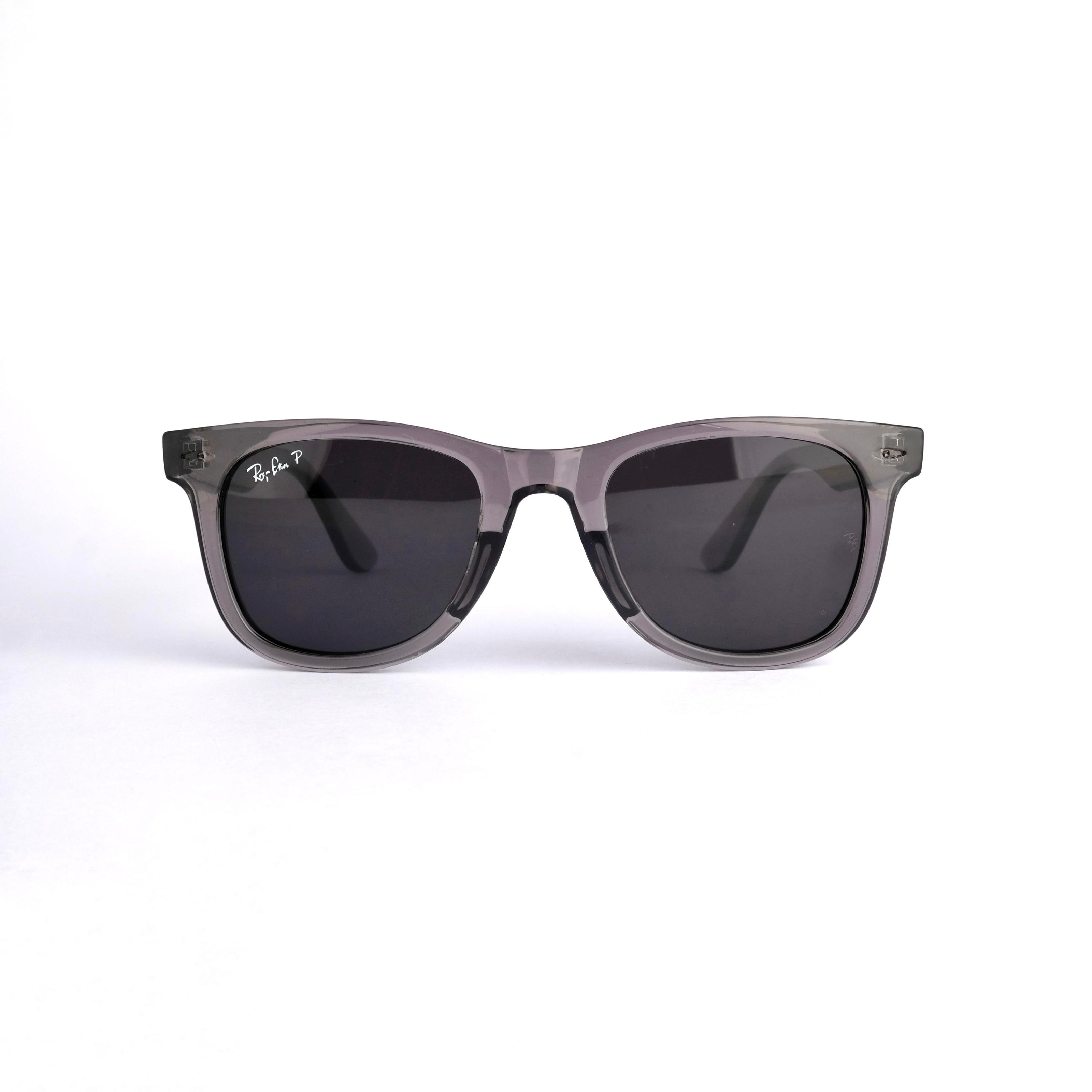 branded grey wayfarer 664