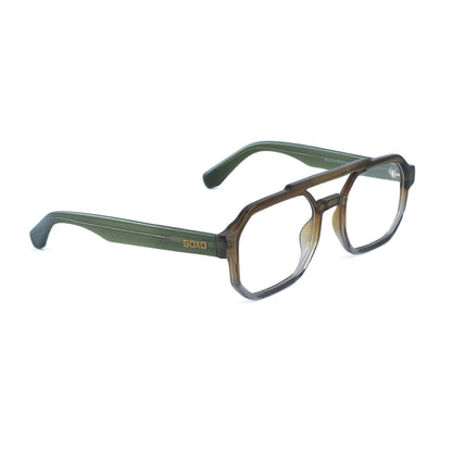 Acetate double bridge frames 336