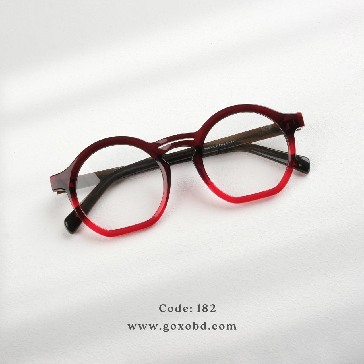 Acetate Gradient Red Panto 182