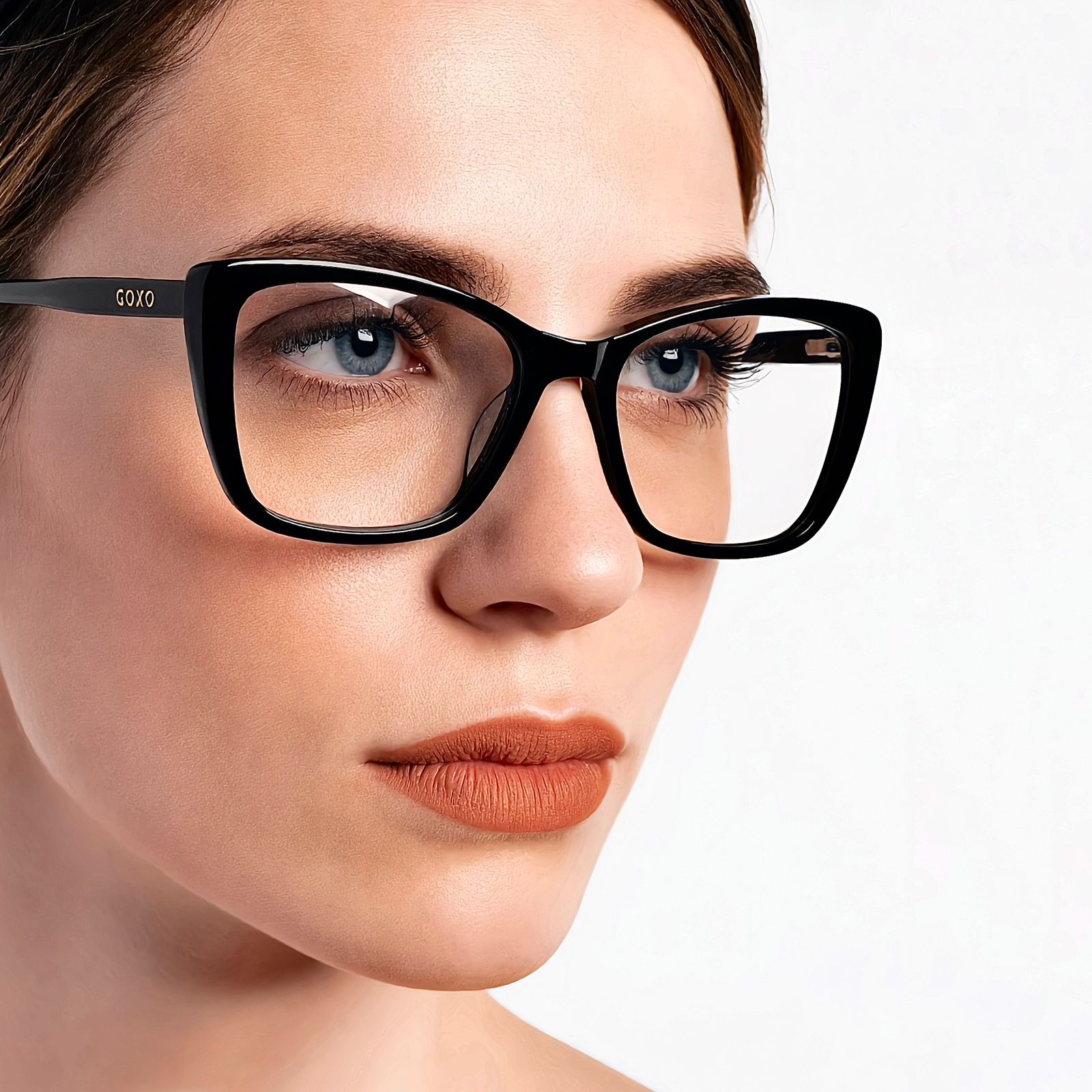 Acetate ladies premium black frames 709