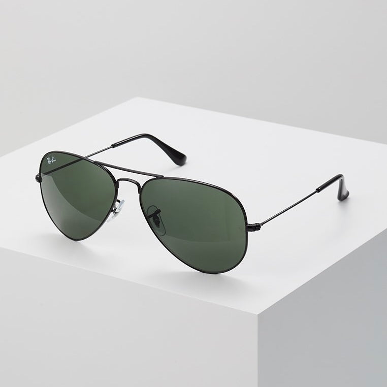 Ray-Ban Aviator glass lens black 422