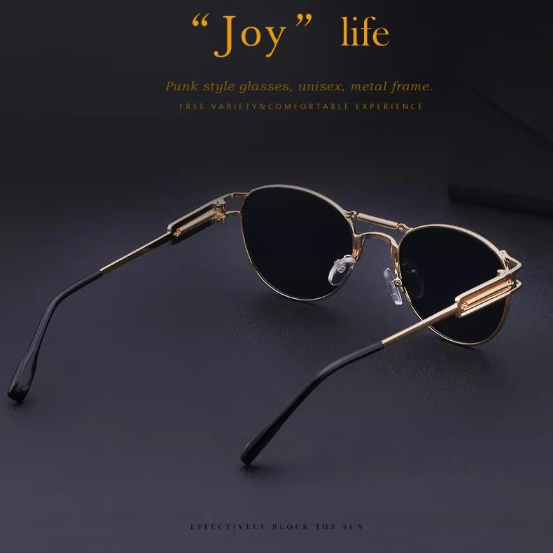 Golden-Black Metal Oval 280