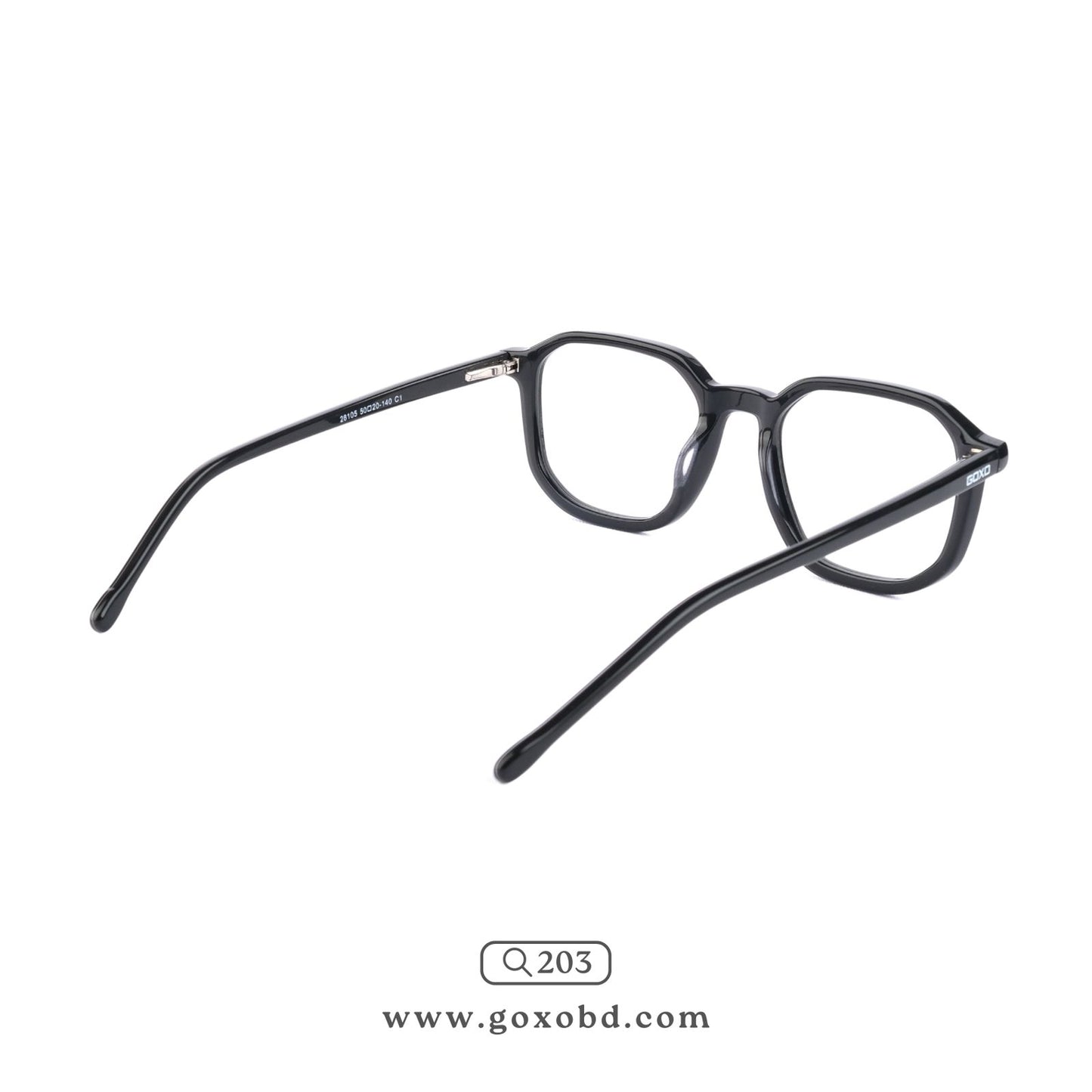 Acetate Premium Frames Black 203