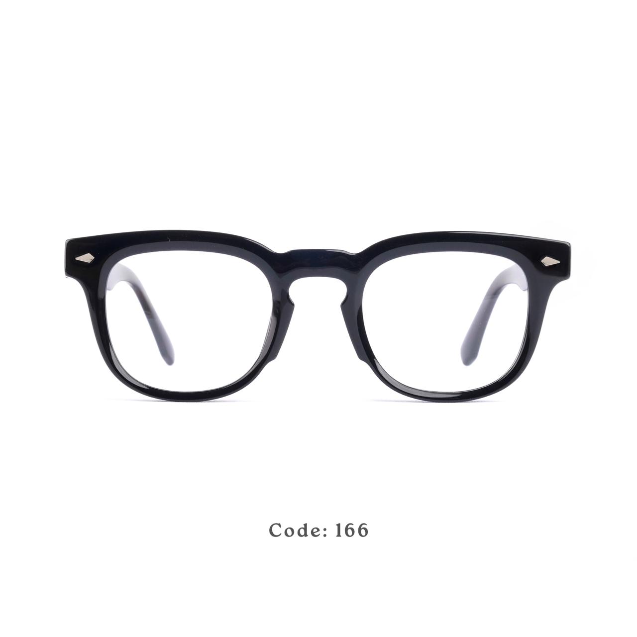 Acetate Premium Frames Black 166