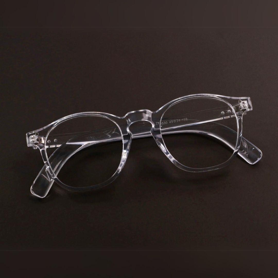 UNISEX TRENDY FRAMES TRANSPARENT