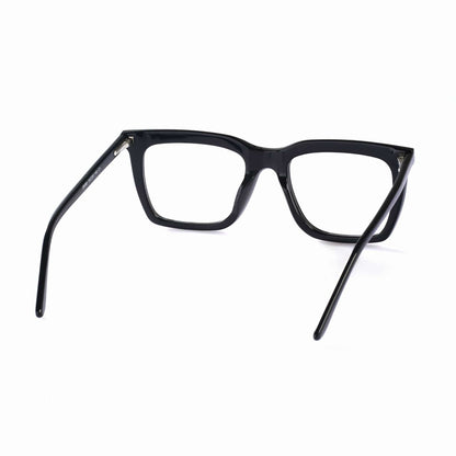 Acetate Square Premium Frames Black 261