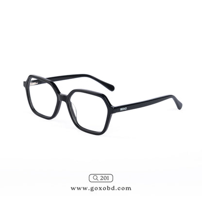 Acetate Premium Frames Black 201