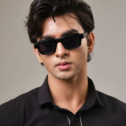 Unisex black dope sunglasses 744