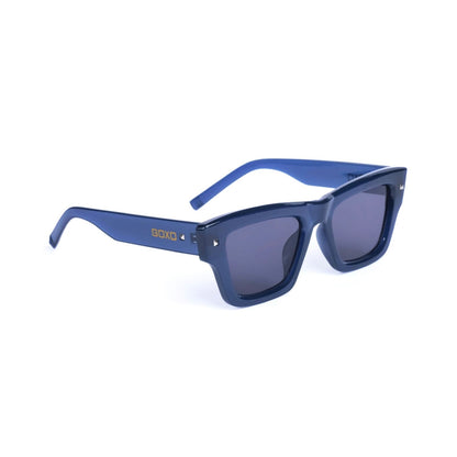 Wide Vintage Blue Sunglasses 125