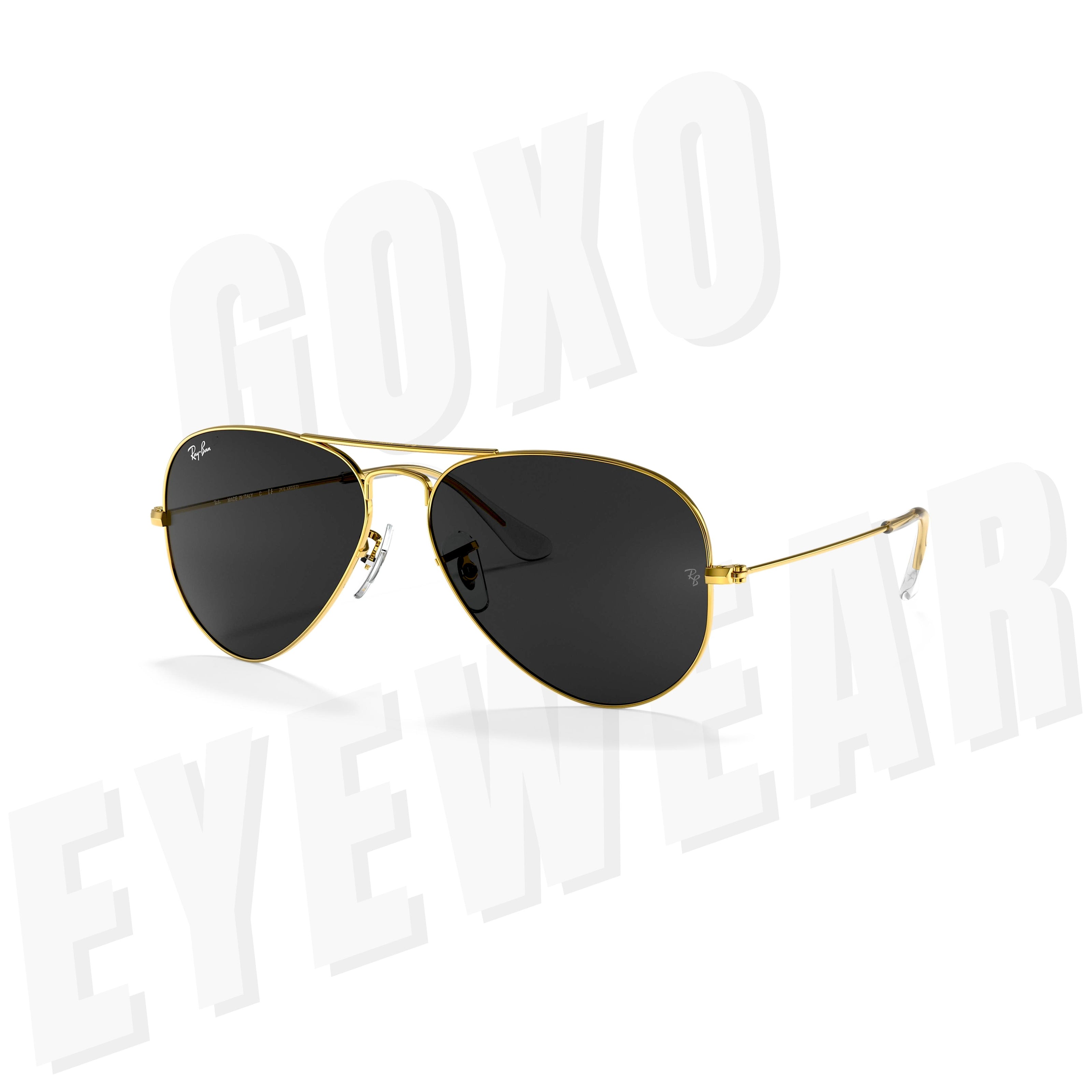 Ray-Ban Aviator glass lens golden 423