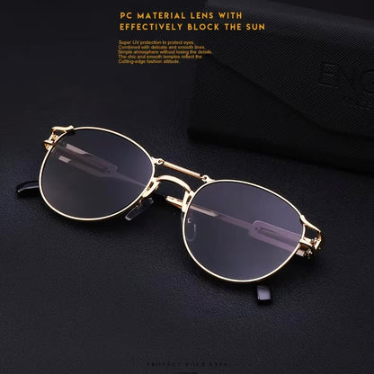 Golden-Black Metal Oval 280
