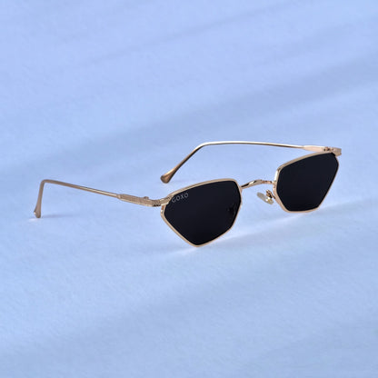 Fashion metal sunglass black 294