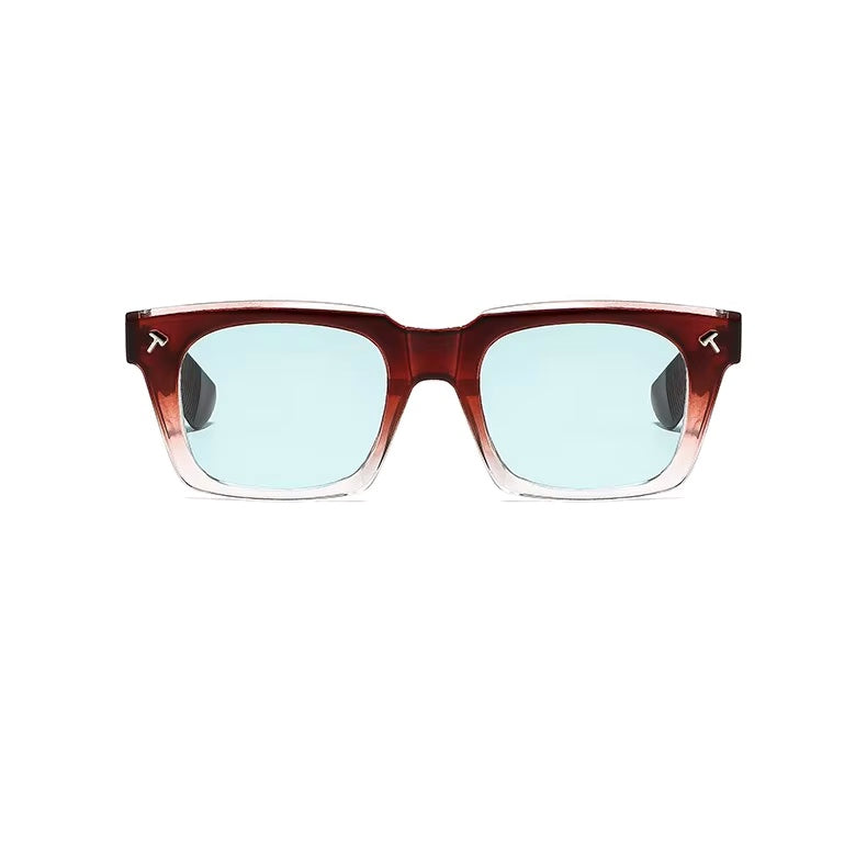 Mens retro shades ocean blue 687