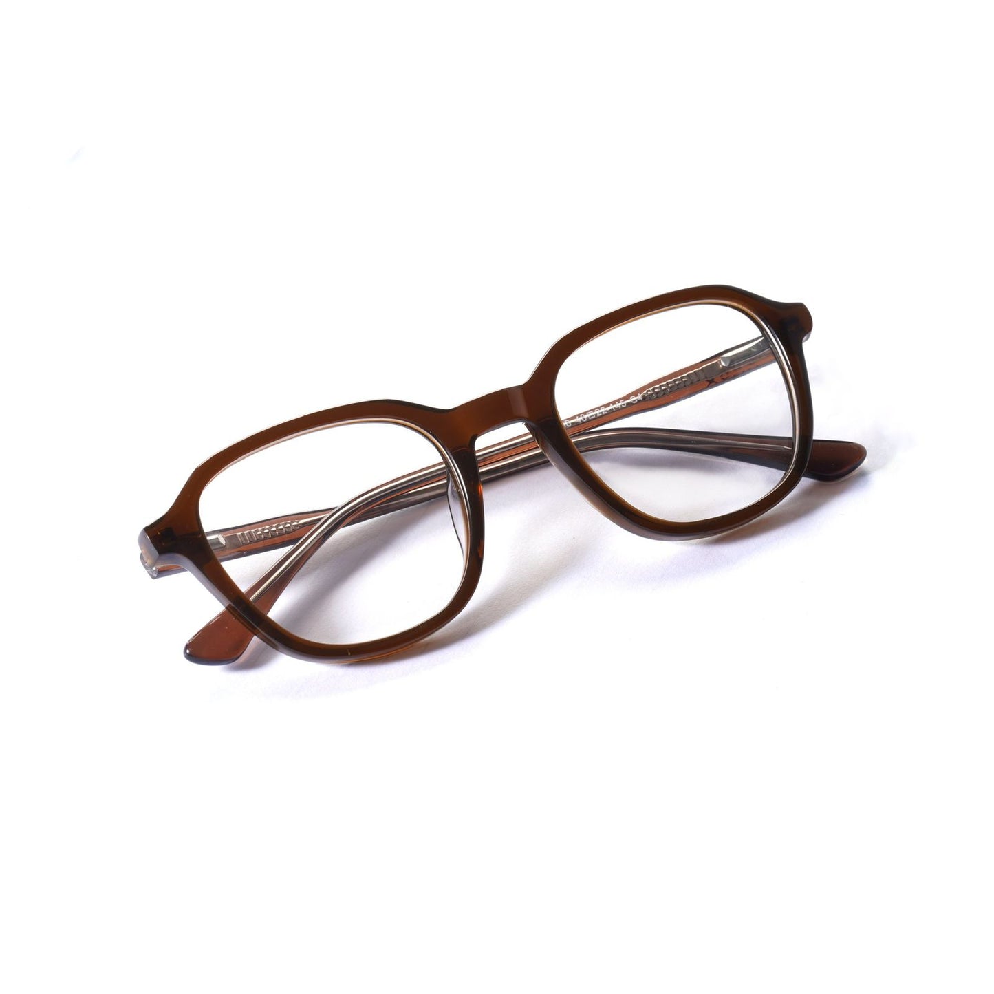 Dark brown rounded square frames 244