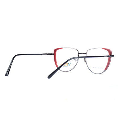 Ladies Eyeglasses Red Edge