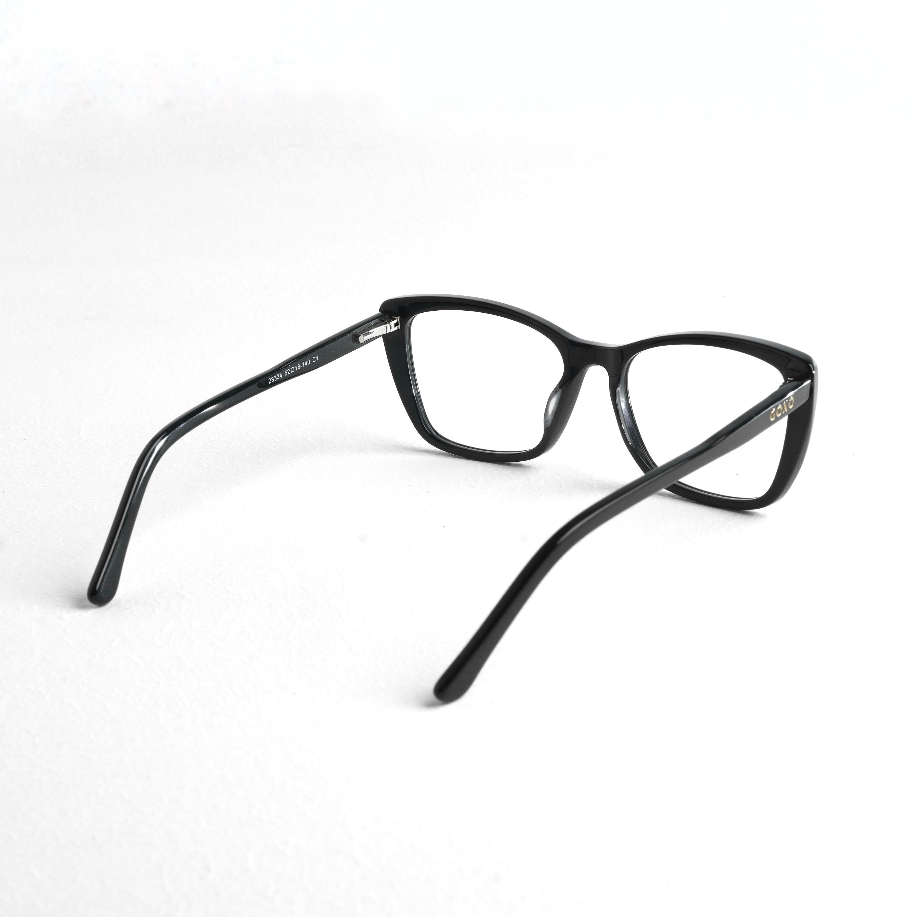 Acetate ladies premium black frames 709