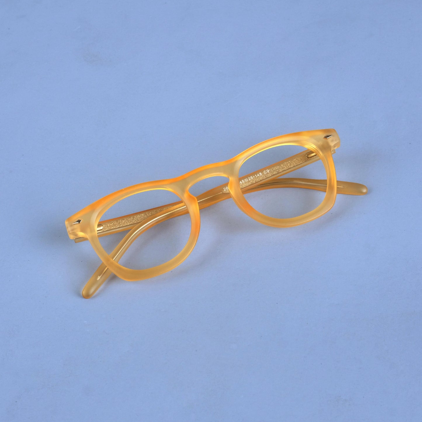 Eyeglasses-Orange Matte S