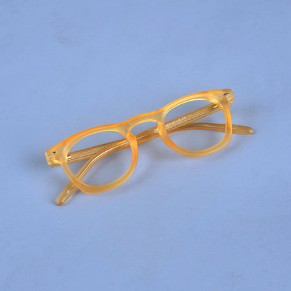 Eyeglasses-Orange Matte S