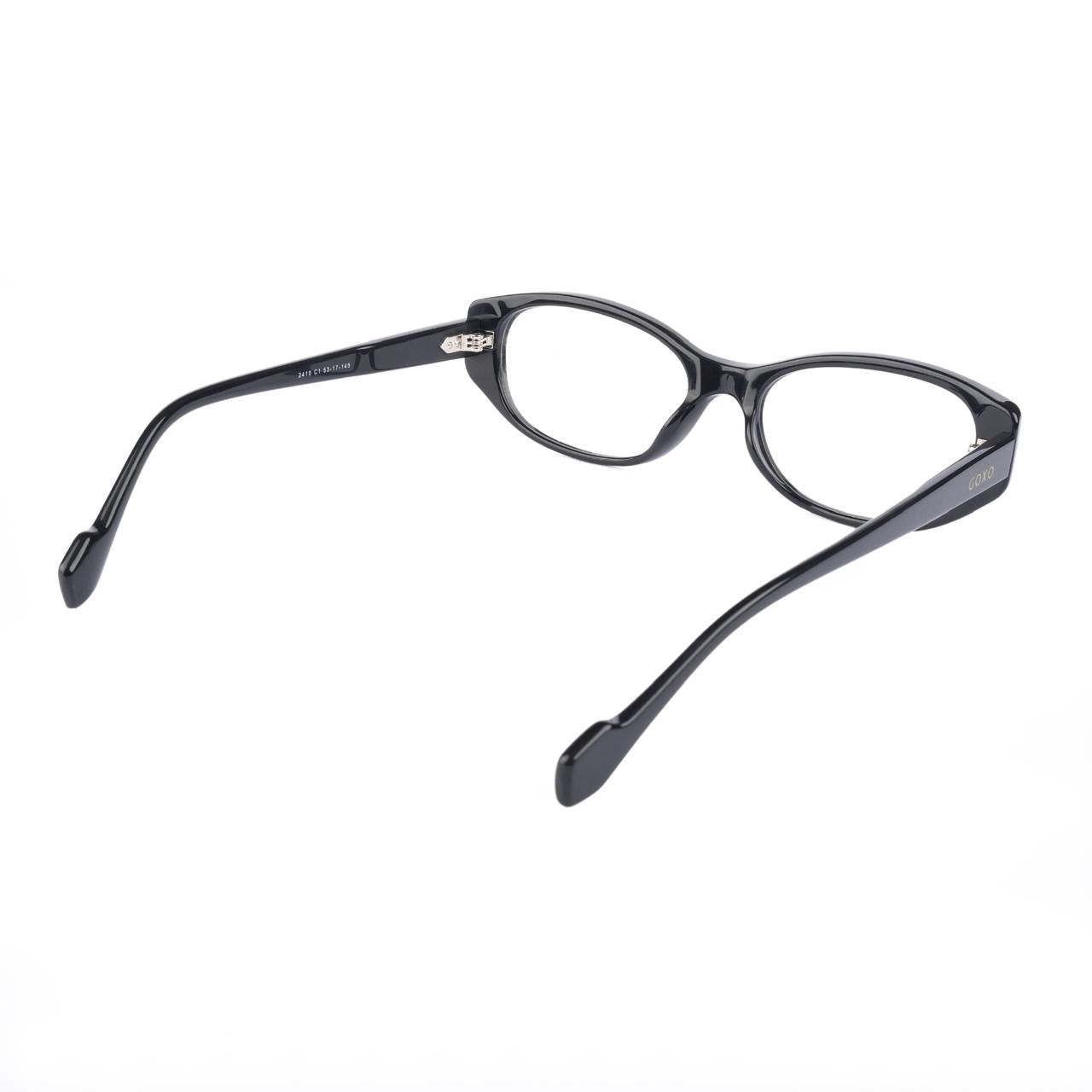 Ladies Oval Black Frames 158