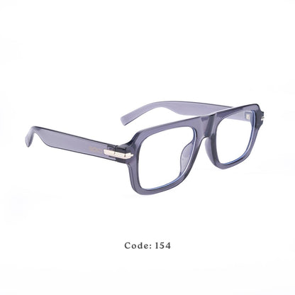 Eyeglasses-Transparent Grey 154