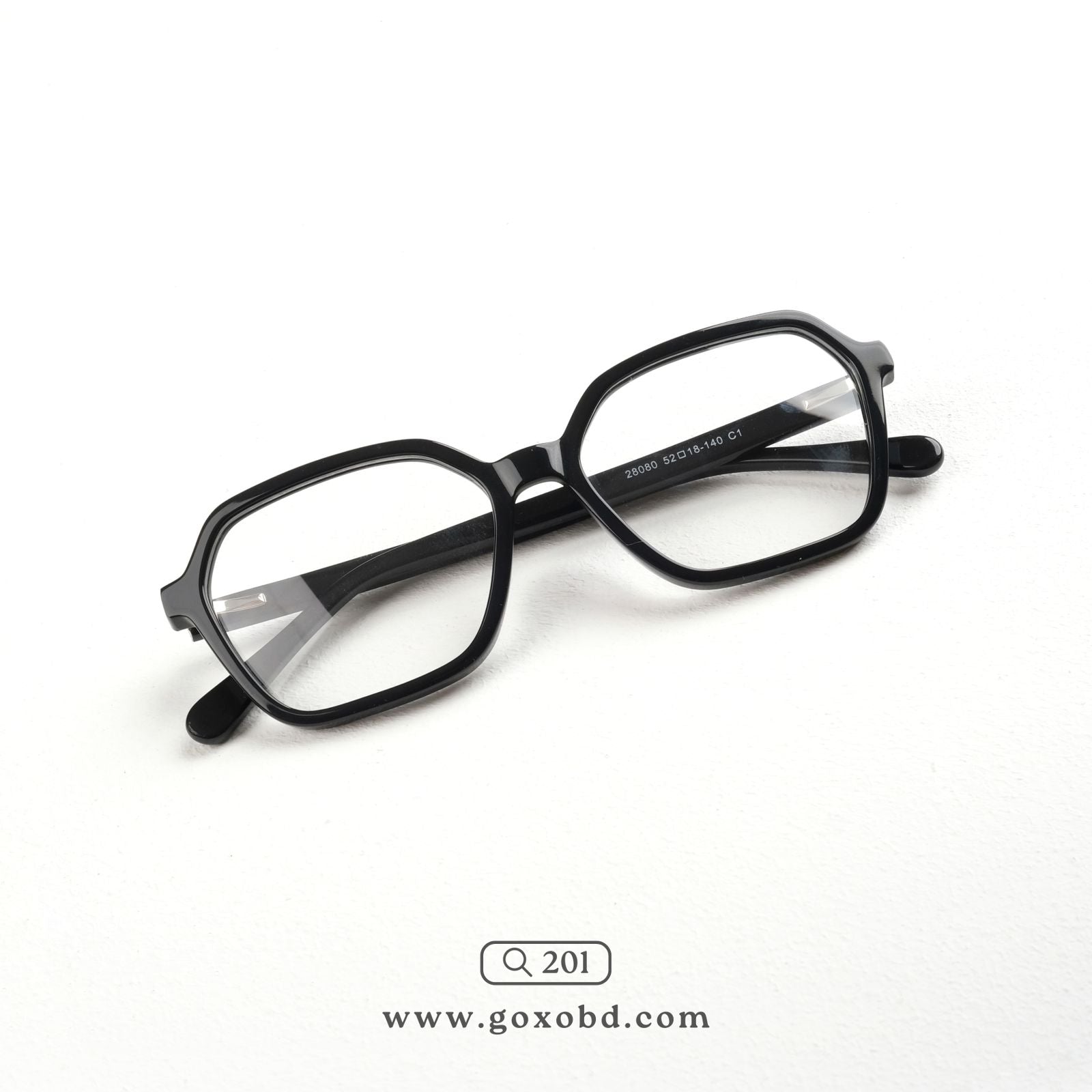 Acetate Premium Frames Black 201