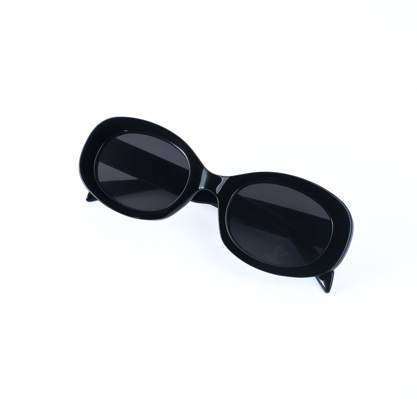 Oval ladies sunglasses black 284