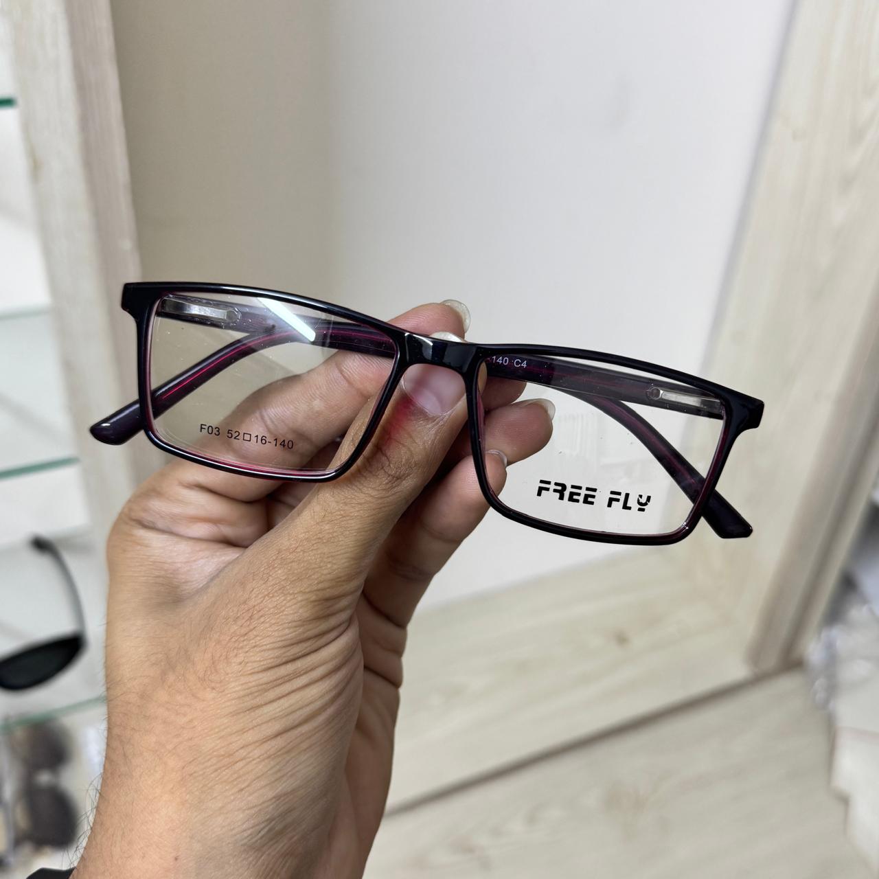 Dark brown frame