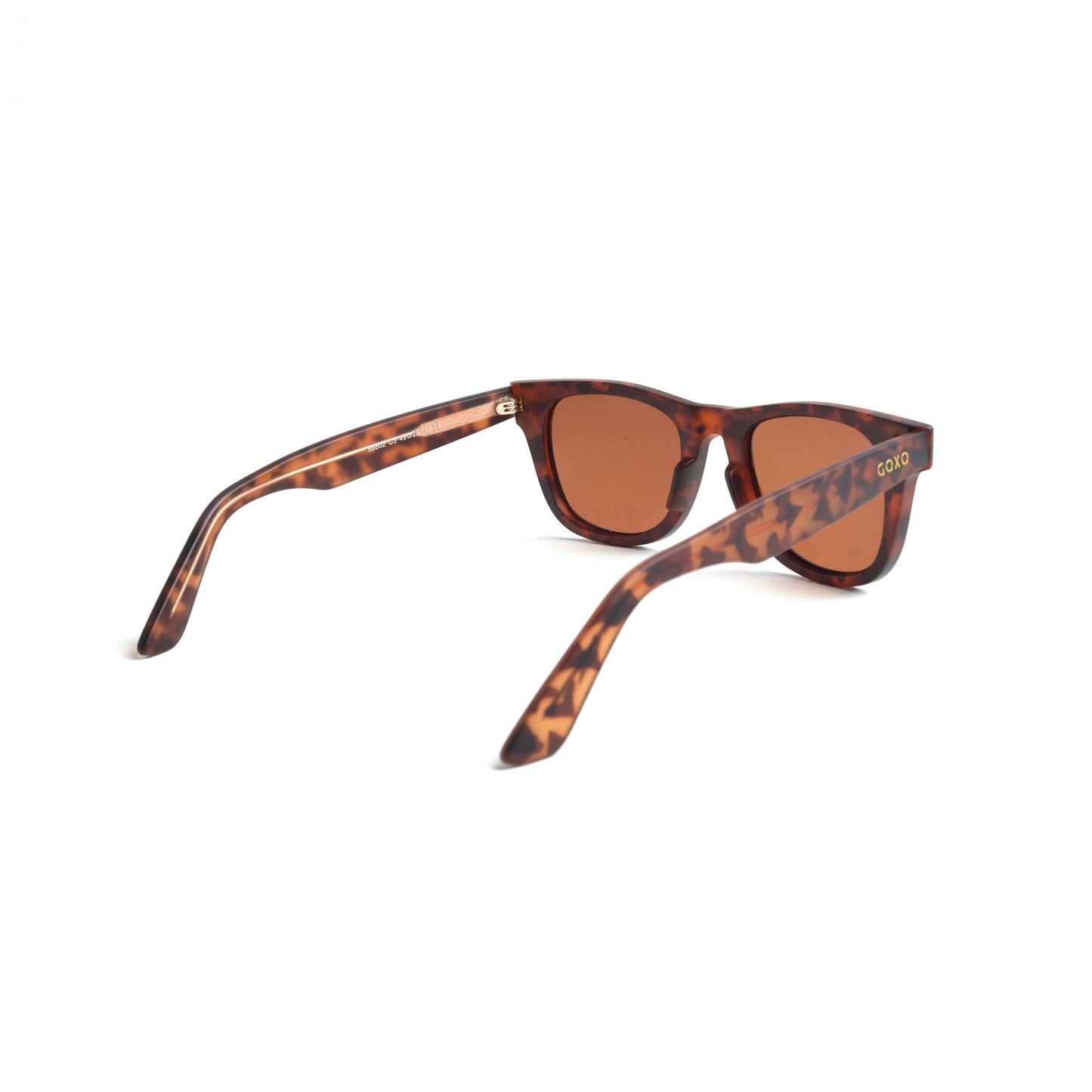 762 Wayfarer leopard brown polarized